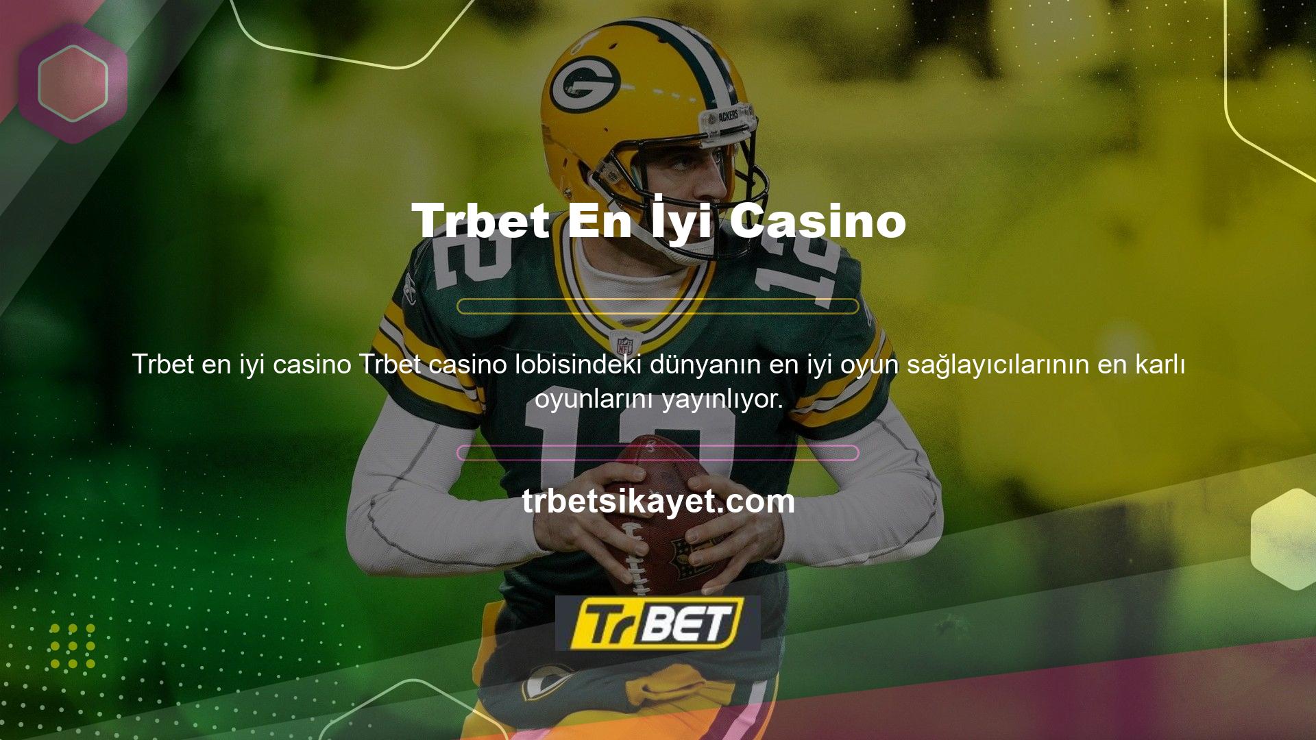 Trbet Live Casino Lobisi